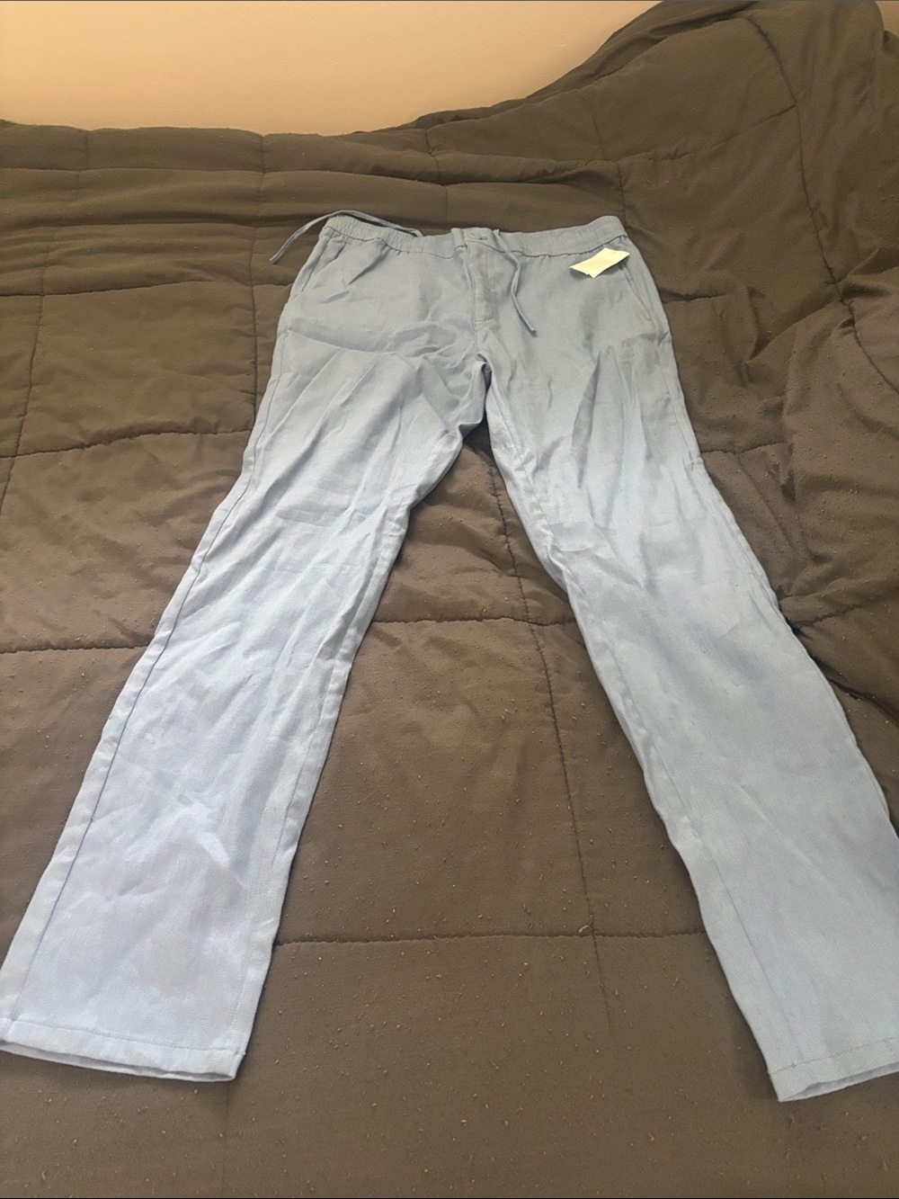 Bugatchi Light Blue Men's Drawstring Joggers
